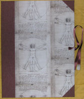 Cartellina Uomo di Vitruvio