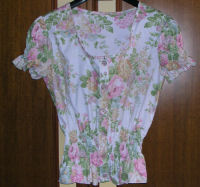 Camicia di cotone con elastici