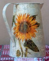 Brocca con girasoli