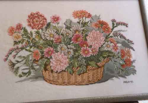 Cesto di fiori