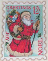 Dimensions - Santa Stamp